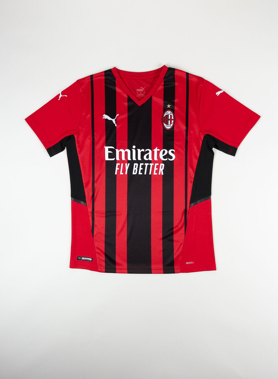 PUMA MAGLIA A.C. MILAN HOME 2021-22 Nero, Rosso | Sport85