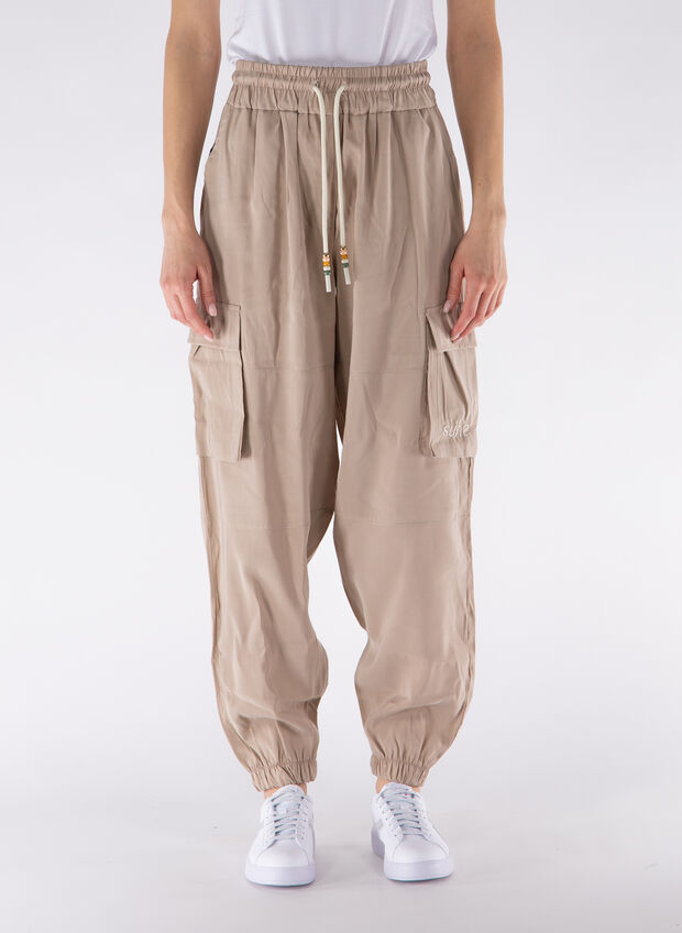 PANTALONE OLGA, SAND, large