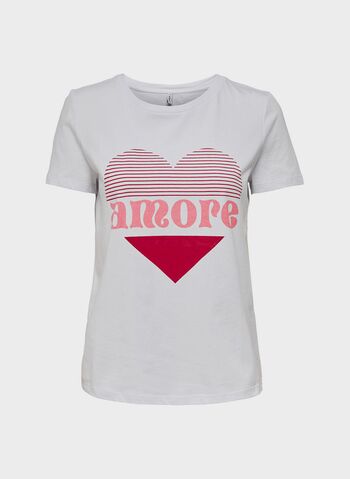 T-SHIRT CON STAMPA GRAFICA, , small