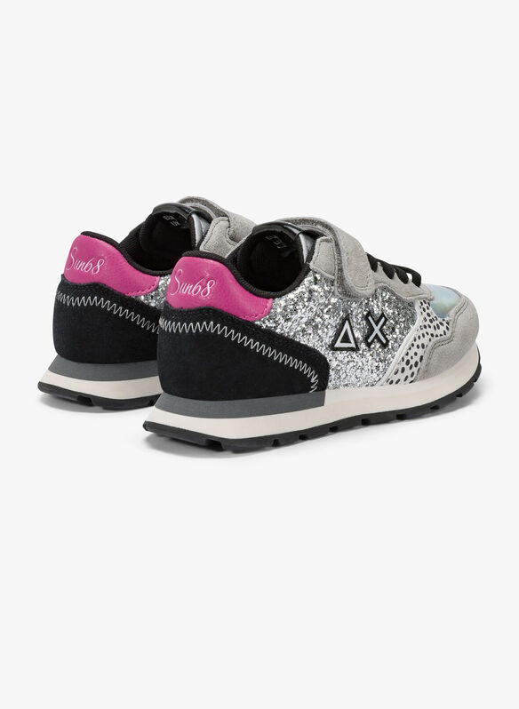 SCARPA ALLY GLITTER BAMBINA, 44 SILVER, medium