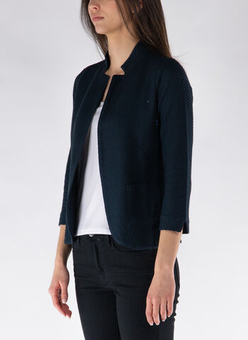 GIACCA APERTA NIDO D'APE, 99 BLK, small