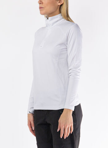 MAGLIA DA SCI 1/2 ZIP, 010 WHT, small