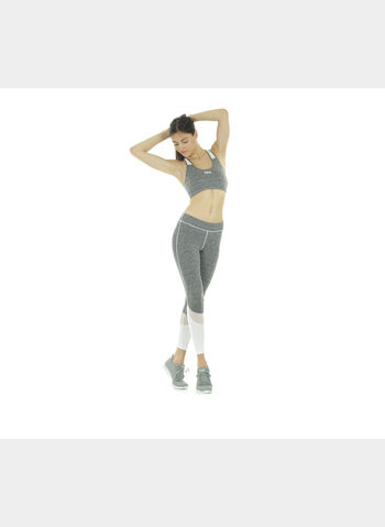 LEGGING IN TESSUTO TECNICO FIAMMATO E MICRORETE, , small