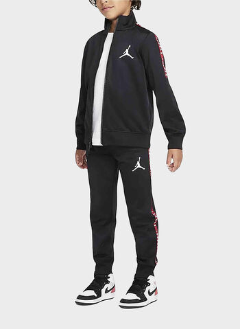TUTA FULL ZIP JORDAN BAMBINO, 023 BLK, small