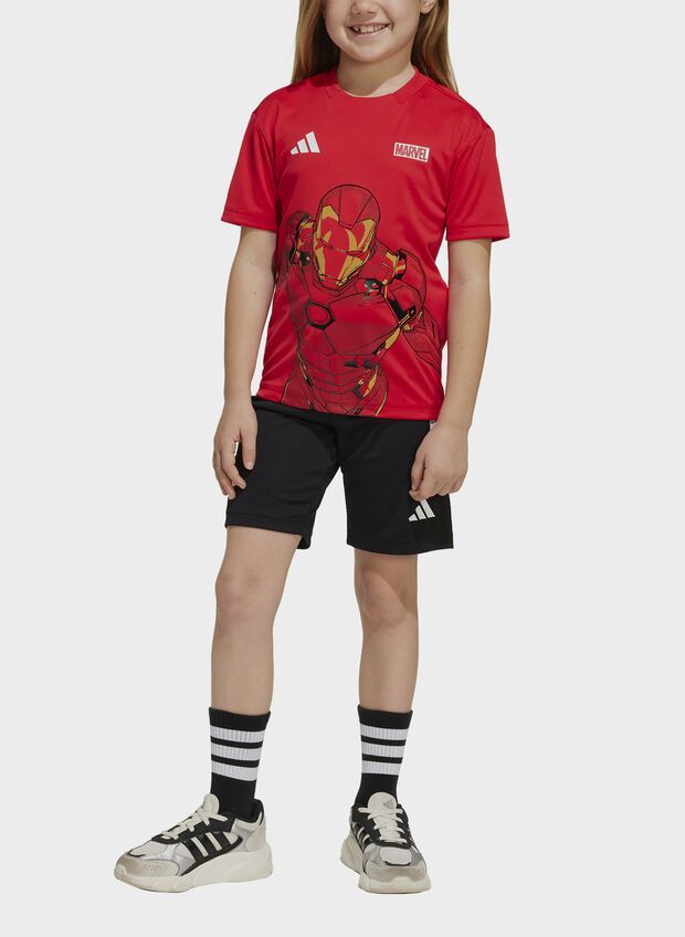 COMPLETINO MARVEL IROMAN T-SHIRT + SHORT JUNIOR, , large