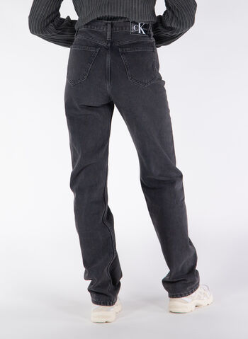 JEANS HIGH RISE STRAIGHT, 1BY  BLK, small