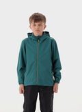 GIACCA IMPERMEABILE IN RIPSTOP RAGAZZO, E857 GREEN, thumb