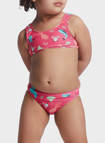 COSTUME BIKINI TARA FANTASIA BIMBA, 901 FUXIA, small