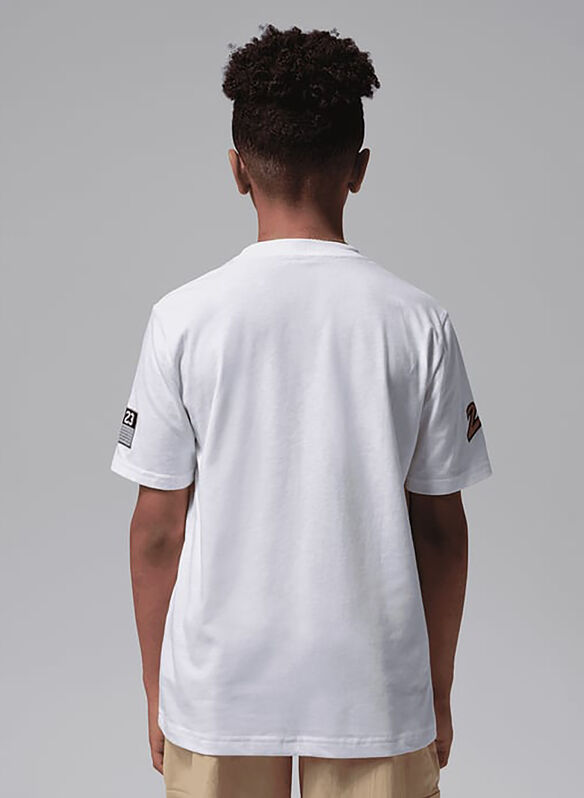 T-SHIRT PATCH RAGAZZO, 001 WHT, medium