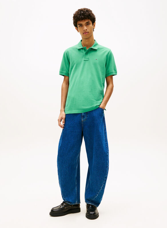 POLO 1985 IN PIQU&Eacute;, L5Y TIFFANY, medium