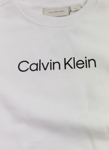 FELPA CON LOGO RAGAZZO, YAF WHT, small