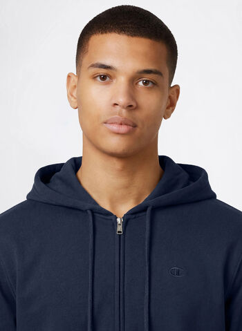 FELPA FULL ZIP ICONS TONAL MICRO LOGO, , small