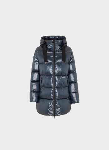 GIUBBOTTO POPULONIA BRIGHT LUCIDO, PETROL, small