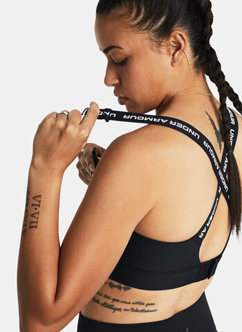 REGGISENO SPORTIVO UA INFINITY HIGHT, 0001 BLK, small