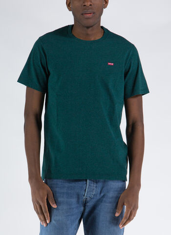 T-SHIRT CON LOGO, 0150 GREEN, small