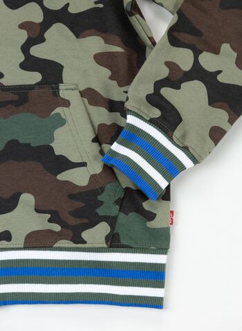 FELPA CON CAPPUCCIO BIG LOGO RAGAZZO, , small