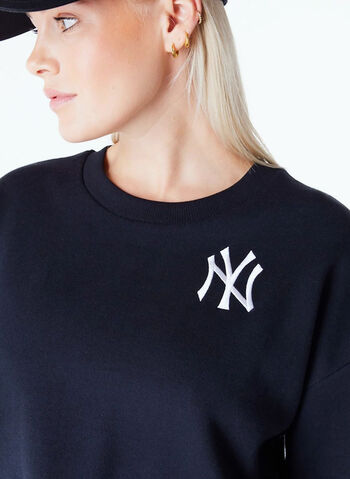 FELPA NY YANKEES LEAGUE ESSENTIALS, BLK, small