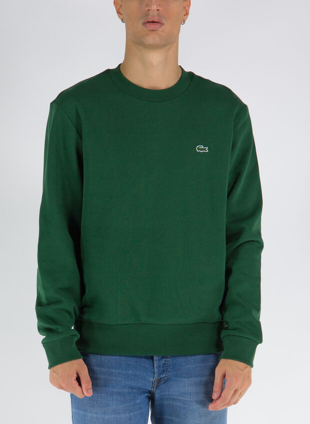 FELPA IN COTONE BIOLOGICO SPAZZOLATO, , large