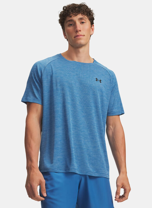 T-SHIRT TECH TEXTURED, 0430 BLUE, medium