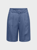 BERMUDA CHARIS CHAMBREY, MEDIUM BLUE DENIM, thumb