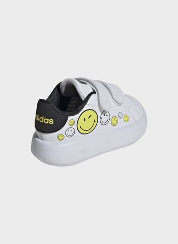 SCARPA ADVANTAGE SMILEY CON CHIUSURA A STRAPPO INFANT, WHTYELBLK, small