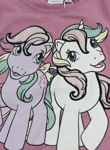 FELPA GIRO MY LITTLE PONY BAMBINA, MAUVE ORCHID PINK, small