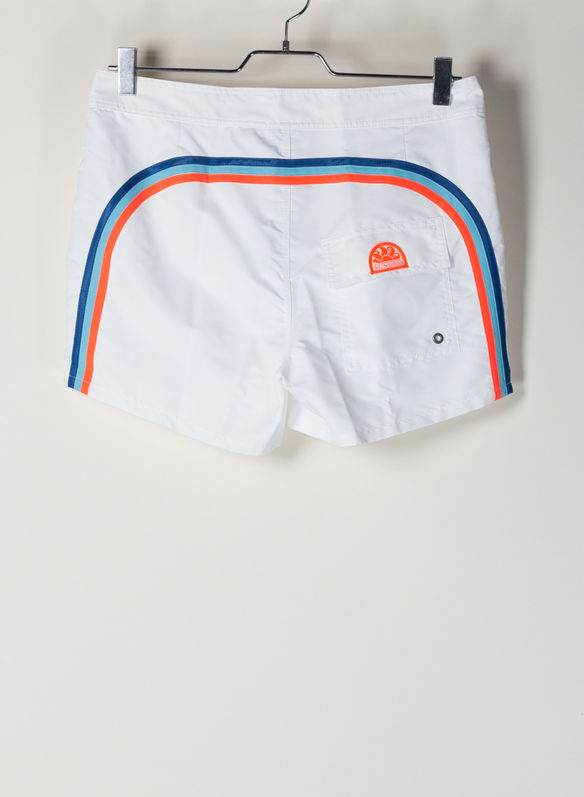BOARDSHORT MARE CON ARCOBALENO, 557WHT, medium