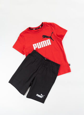 COMPLETO T-SHIRT + SHORT RAGAZZO, 21 RED, small
