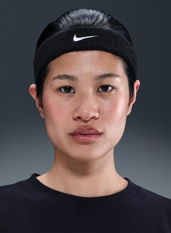 FASCIA TESTA SWOOSH, 010 BLK, medium