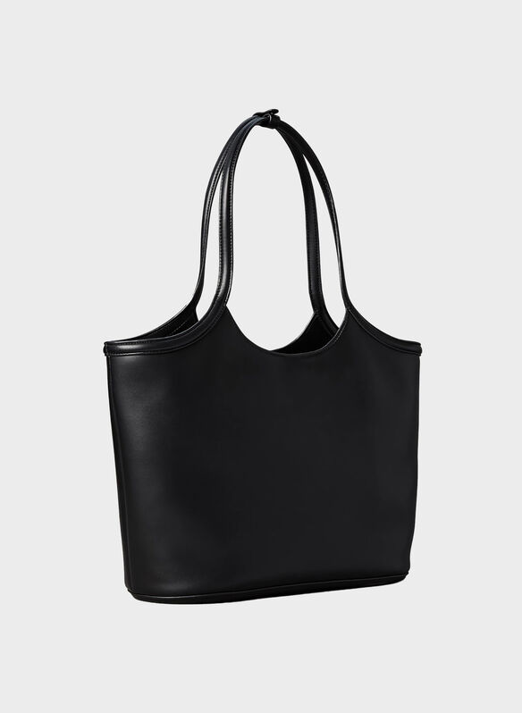 BORSA SHOPPER BOLD CK, UB1 BLK, medium