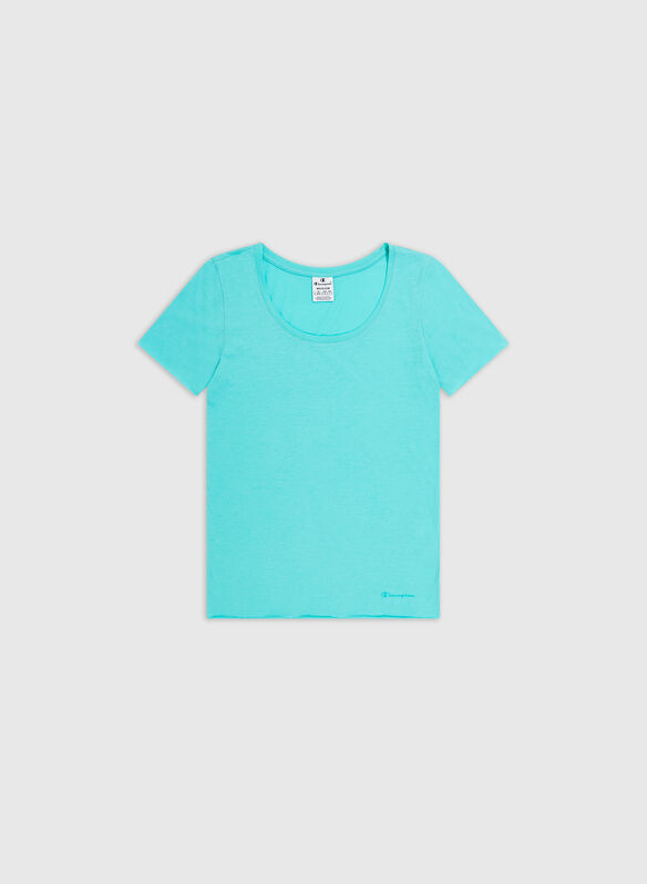 T-SHIRT MINIMALIST, BS049 TIFFANY, medium