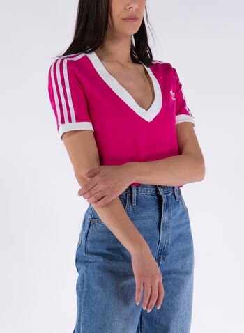 T-SHIRT ADICOLOR CLASSICS CROPPED, UNI FUXIA, small