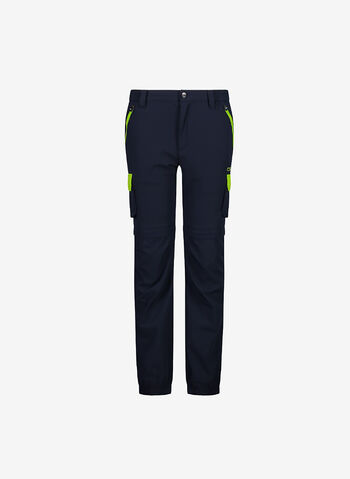 PANTALONE 1/2 ZIP OFF OUTDOOR RAGAZZO, 01NR NVYLIME, small