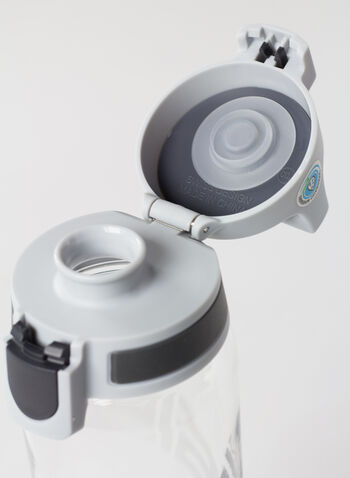 WATER BOTTLE TOTAL CLEAR ONE BLUE 0.75 L, ANTRACITE, small