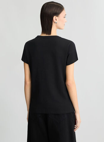 T-SHIRT LOGO, M9121 BLKGOLD, small