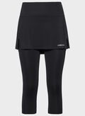 LEGGINGS TIGHTS SKORT CLUB 3/4, BK BLK, thumb