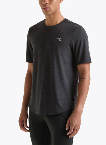 MAGLIA GIROCOLLO CON LOGO, 80013 BLKMELANGE, small