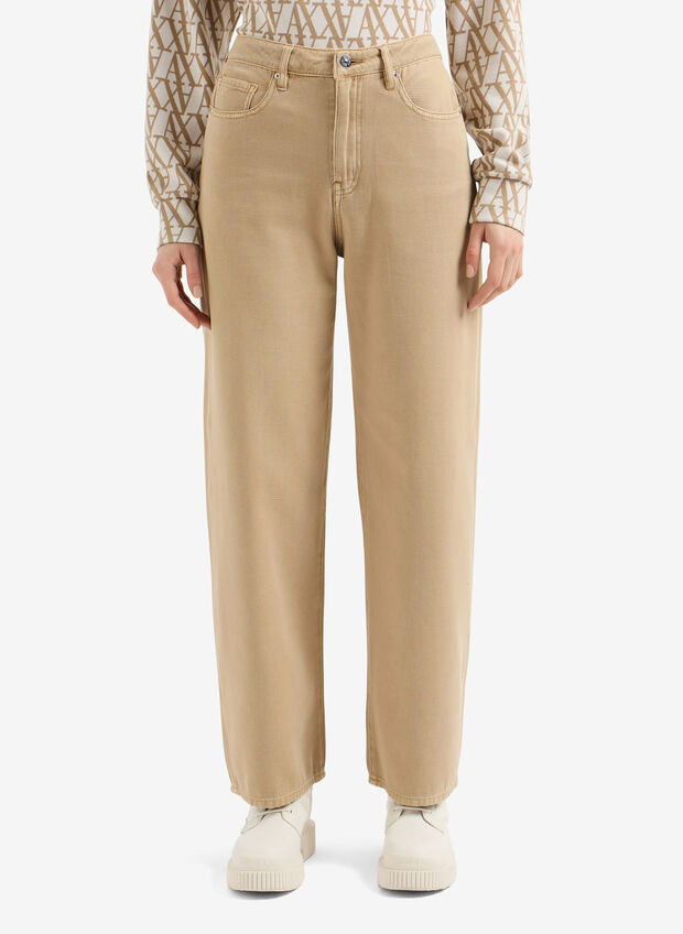 PANTALONE RELAXED, U6218 BEIGE, large