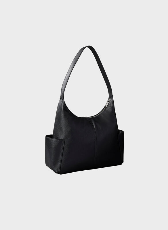 BORSA MONOLOGO POCKETS, UB1 BLK, medium