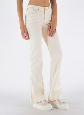 JEANS HUSH ZAMPETTA, ECRU, small