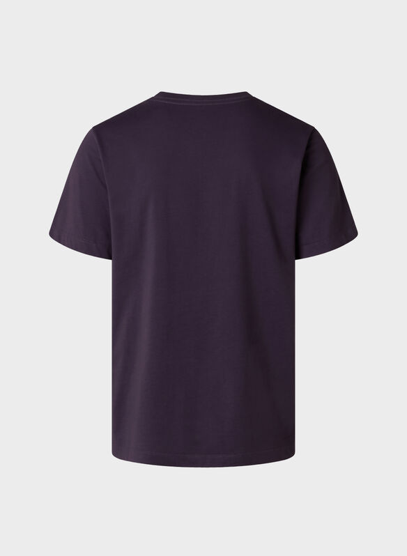 T-SHIRT SIMPLE DOME, - PURPLE, medium