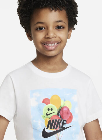 T-SHIRT BALLOON BAMBINO, 001 WHT, small