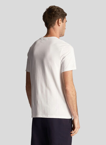 T-SHIRT CON TASCHINO, Z660 WHTNVY, small