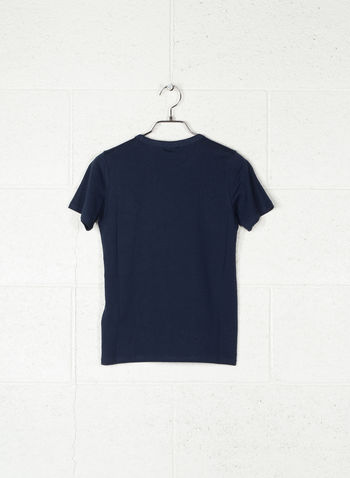 T-SHIRT STAMPA ATH DEPT RAGAZZO, BS503 NVY, small