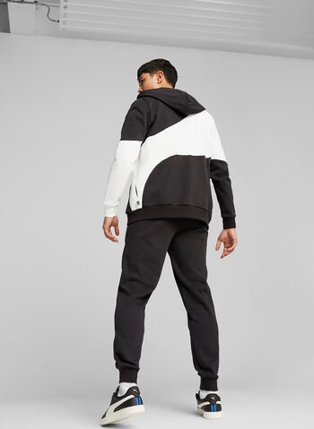 TUTA SPORTIVA FULL ZIP, 01 BLKWHT, small
