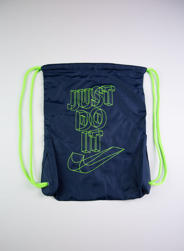 GYM SACK JUST DO IT, 410NVYLEMON, large