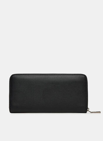 PORTAFOGLIO SCULPTED ZIP AROUND, UB1 BLK, small