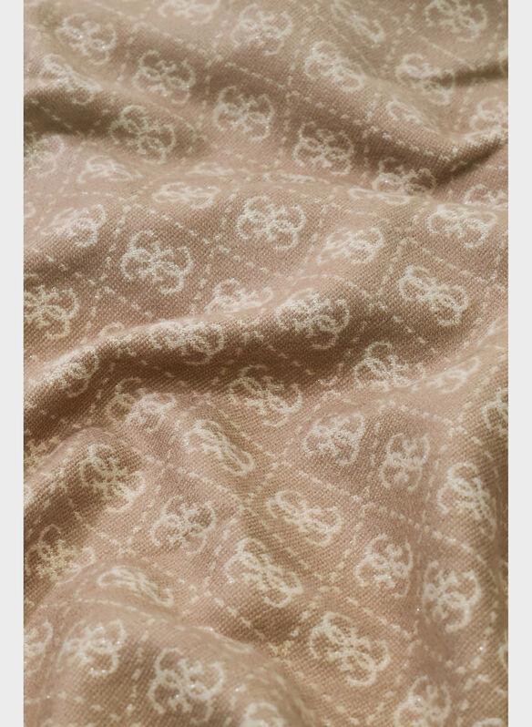 SCIARPA LOGATA VISCOSA, TMU TAUPE MULTI, medium