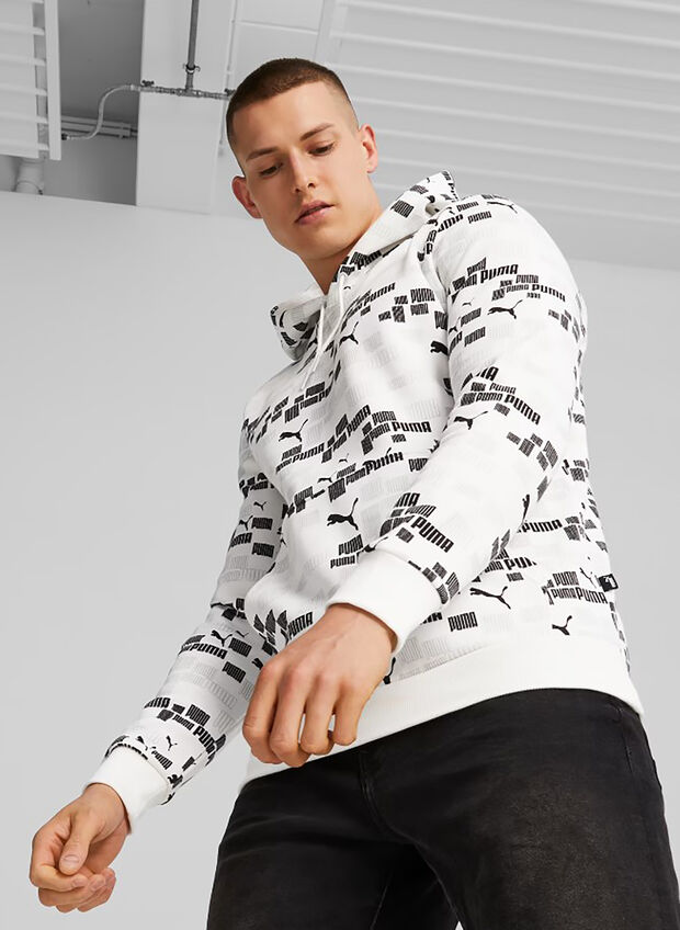 FELPA ESSENTIAL LOGO LAB PRINT, 02 WHT, large