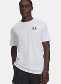 T-SHIRT UA LEFT CHEST LOGO, 0100 WHT, thumb